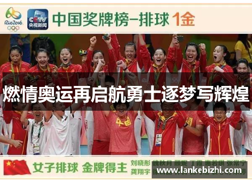 燃情奥运再启航勇士逐梦写辉煌